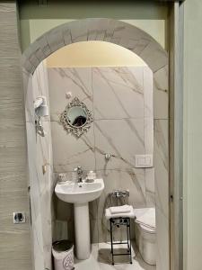 Koupelna v ubytování Gli Alloggi De Il Piccolo Borgo