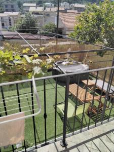 Balkón nebo terasa v ubytování Apartment Mile