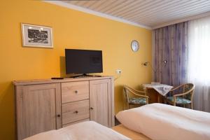 TV a/nebo společenská místnost v ubytování Haus Talblick