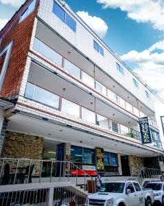 Το κτήριο όπου στεγάζεται  το ξενοδοχείο