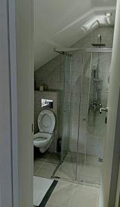 Koupelna v ubytování Lučić GUESTHOUSE