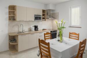 Küche/Küchenzeile in der Unterkunft Apartment Kazalac Green Oasis