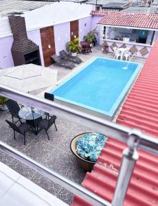 Bazén v ubytování Residencial Napolitan nebo v jeho okolí