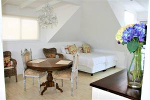 Χώρος καθιστικού στο Panoramic sea views - loft apartment