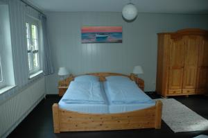 Postel nebo postele na pokoji v ubytování Hotel Kappelner Hof