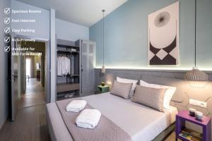 Posteľ alebo postele v izbe v ubytovaní apt.27-103