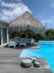 Piscina di Villa lagon Boipeba o nelle vicinanze
