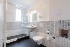 Kúpeľňa v ubytovaní EA ApartHotel Melantrich