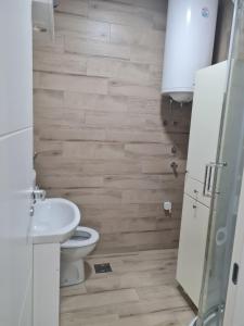 Koupelna v ubytování Karibo Apartman 2