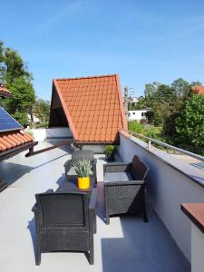 Balkón alebo terasa v ubytovaní Urban Jungle - luksusowy apartment w Gdyni.
