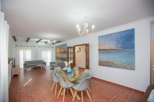 Posezení v ubytování Villa las Raices