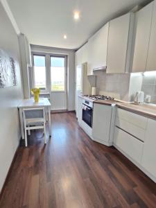 Кухня или мини-кухня в Micromegas apartments
