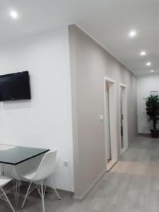 TV a/nebo společenská místnost v ubytování Villa Roso