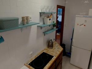 Kuchyň nebo kuchyňský kout v ubytování Sol Marina Apartment