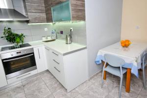 Kuchyň nebo kuchyňský kout v ubytování Lili's Apartment