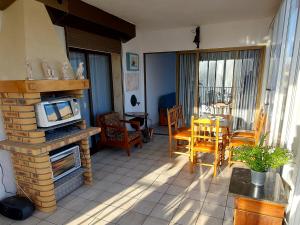 Kuchyň nebo kuchyňský kout v ubytování Sol Marina Apartment