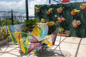 Μπαλκόνι ή βεράντα στο Hotel Boutique ADAZ