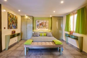 Posezení v ubytování La Villa ANSALY