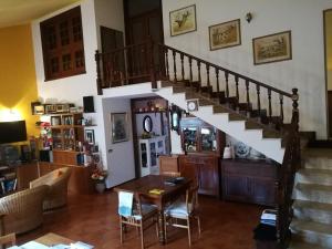 Posezení v ubytování Casa delle orchidee