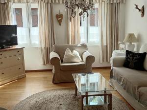 Istumisnurk majutusasutuses Cozy holiday apartment in the Black Forest