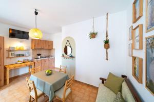 A kitchen or kitchenette at Tselios Apartments & Studios