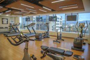 Holiday Inn Hotel & Suites Mexico Medica Sur, an IHG Hotel tesisinde fitness merkezi ve/veya fitness olanakları