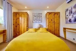 Postel nebo postele na pokoji v ubytování La Villa ANSALY