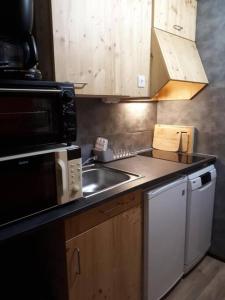 Η κουζίνα ή μικρή κουζίνα στο La Plagne Aime 2000