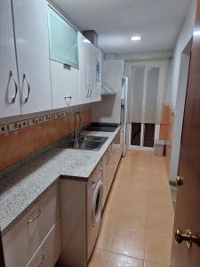 Kuchyň nebo kuchyňský kout v ubytování Apartamento Malagueño 1 Centro