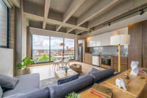 Zona de estar de Classy Loft in Parque 93