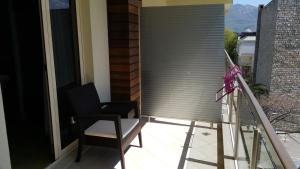Balkón nebo terasa v ubytování Apartments M Palace