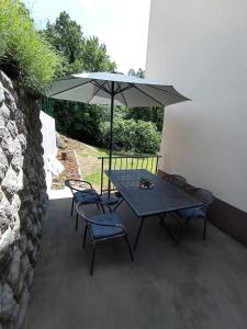 Patio nebo venkovní prostory v ubytování Apartment Zlatko