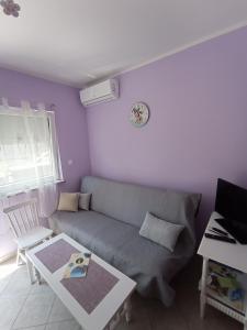 TV a/nebo společenská místnost v ubytování Apartment Zlatko