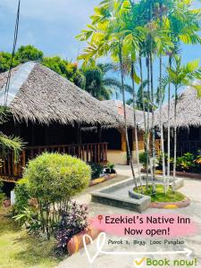 Zahrada ubytování Ezekiel's Native Inn