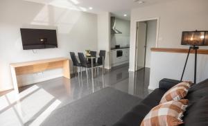TV a/nebo společenská místnost v ubytování Cardiff Executive Apartments
