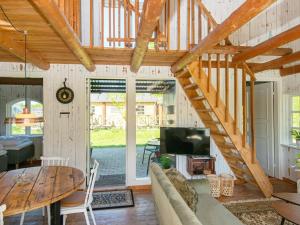 Posezení v ubytování Holiday home Hovborg XI
