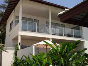 Balkón nebo terasa v ubytování Nakara Residence