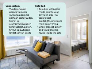 Posezení v ubytování Hiisi Homes Kirkkonummi Masala Seppä-Kallen kuja + 37 fotografií