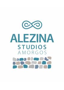 a logo for alpes majors morocco at Alezina studios in Amorgos