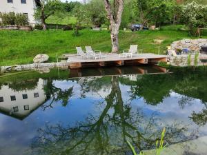 Fotografie z fotogalerie ubytování Loft-like apartment with swimming pond v destinaci Scheibbs