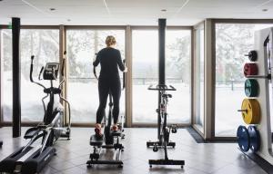 Fitness centrum a/nebo fitness zařízení v ubytování Ski-Inn PyhäSuites