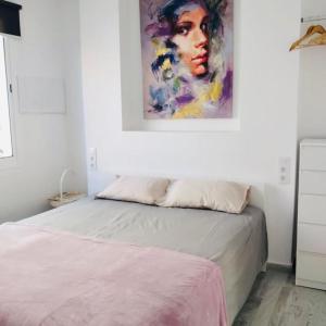 Postel nebo postele na pokoji v ubytování "Casa Jasmin" 14 Calle Medina Quesada