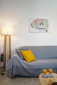 Χώρος καθιστικού στο Alkmini Apartment