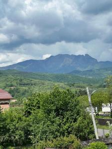 克利默內甚蒂的住宿－Vila Phoenix，享有山脉、树木和房屋的景致
