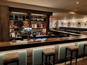 Wrightington Hotel & Health Club酒廊或酒吧区