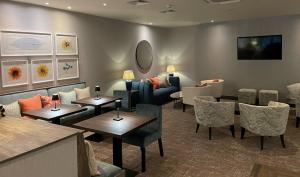 Wrightington Hotel & Health Club的休息区