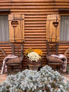 Posezení v ubytování Casa Rustic 2