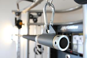 Fitness centrum a/nebo fitness zařízení v ubytování Hafenhotel Meereszeiten