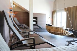 Posezení v ubytování Hafenhotel Meereszeiten