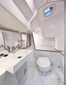 Hausboot Segelyacht Nui的一间浴室